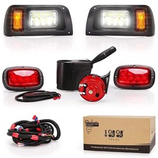 Club Car DS Golf Cart 12V Headlight Tail Light Kit Turn Signals Brake Lights