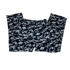 Mad Dog Youth Flannel Pajamas Pants Sz XL 14-16 Gray Black Camo Polyester