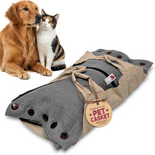 Cocoon  - Eco-Friendly Pet Burial  Cremation Ceremony Kit Premium Wool - Cask