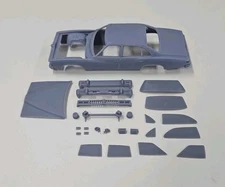ABS-LIKE RESIN 3D PRINTED 1/25 1977 PONTIAC LEMANS 4-DOOR BODY AND RELATED PARTS