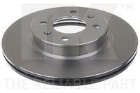 2X Bremsscheibe NK 203438 FüR PB Hyundai PBT I20 1