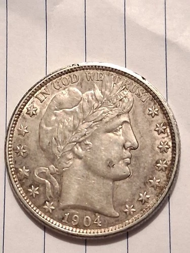 1904 Barber Half Dollar