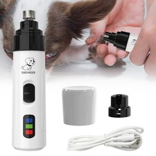 Pet Dog Grinder Trimmer Clipper Electric Nail Grooming Cat Tool File Claw Care