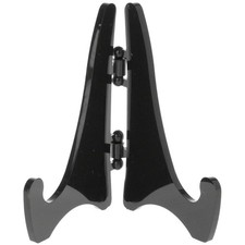 Plymor Black Acrylic Mini Adjustable Folding Display Easel, 2.125" H x 1.625" D