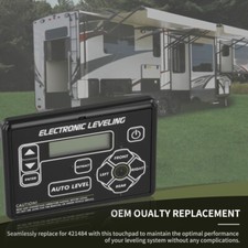 421484 RV Ground Control Auto-Level Touchpad w/ Button For Lippert 5th Wheel