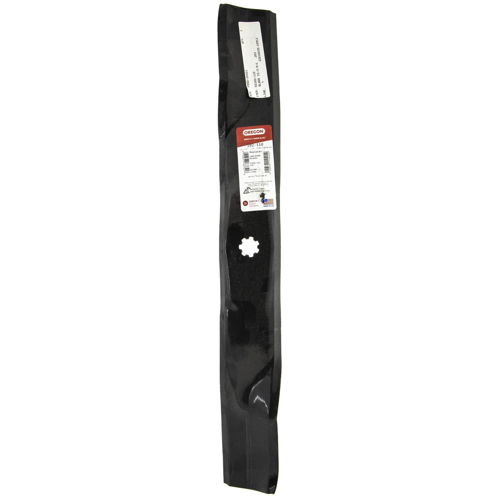 Genuine Oregon 192-110 Mower Blade 21-3/8