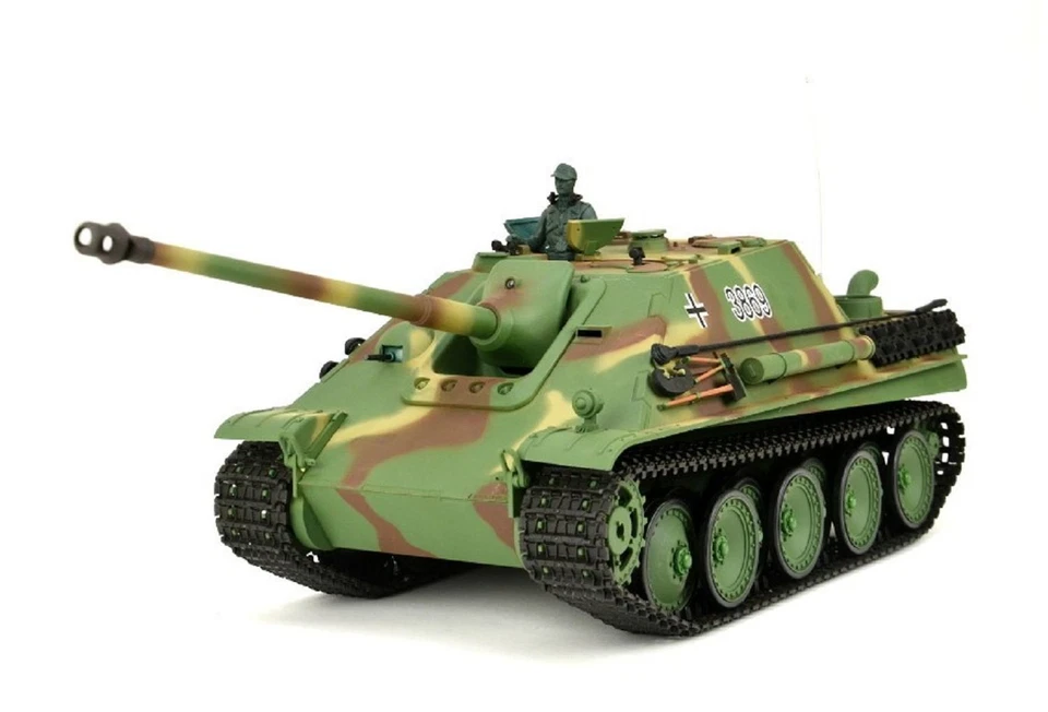 RC Panzer Jagdpanther von Heng Long 1:16 mit Rauch & Sound - 2,4 GHz - Bild 2 von 4