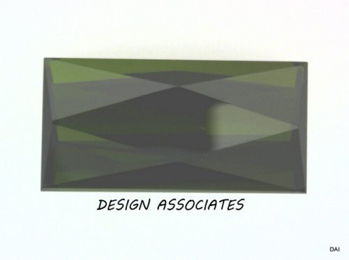 GREEN TOURMALINE 10X5 MM FANCY CUT V VS (173251) - Imagen 1 de 1