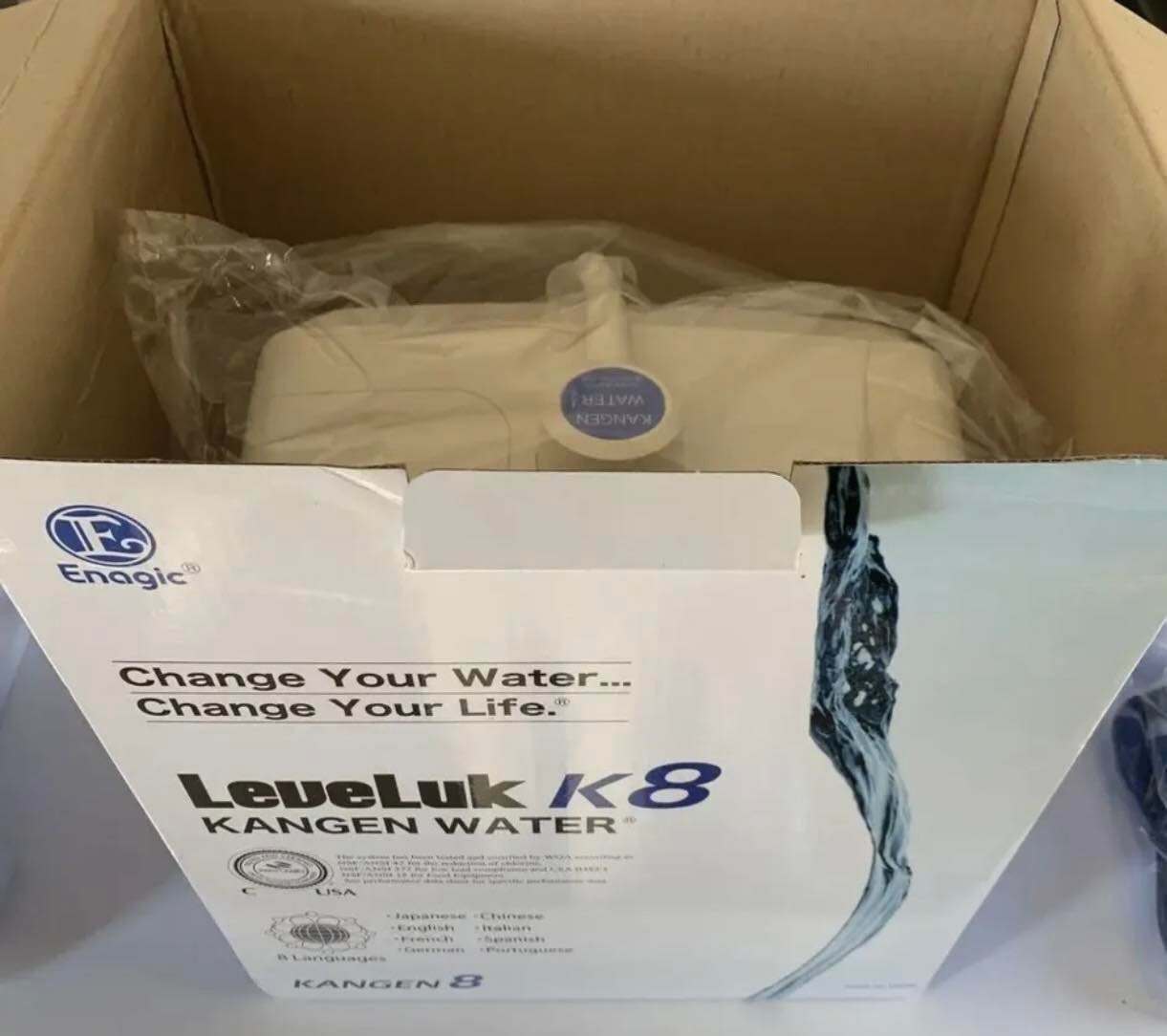 enagic leveluk k8 kangen water filter machine Niagamas Lestari - Main Image