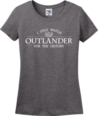 I Put The Sass In Sassenach Dragonfly Funny Missy Fit Ladies T-Shirt (S-3X)