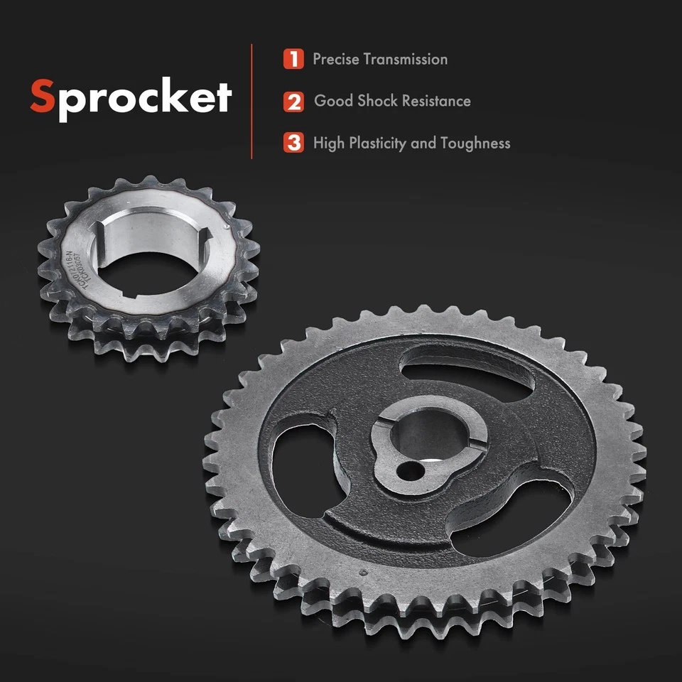 3x Engine Timing Chain Kit for Ford F-150 250 350 Lincoln Mercury 5.0L 5.8L OHV - Image 4 of 4