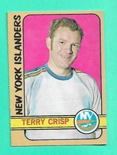(1) TERRY CRISP 1972-73 O-PEE-CHEE # 88 ISLANDERS 2ND YEAR EX/EX+ CARD (F1659)  