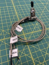 Switchcraft 3 Way Toggle Switch Pre-wired for Gibson/Epiphone Les Paul BLACK