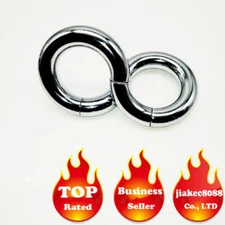 New Men Chastity Ring Strong Magnetic Delay Stainless Steel Ball Stretcher