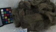 Romney wool roving natural dark gray spin weave felting fiber arts crochet knit