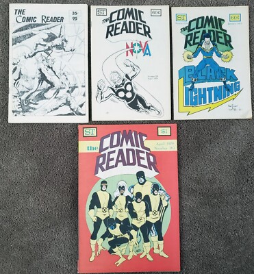 THE COMIC READER - SEE DIFFERENT VARIATIONS & PRICES - 4 different ...
