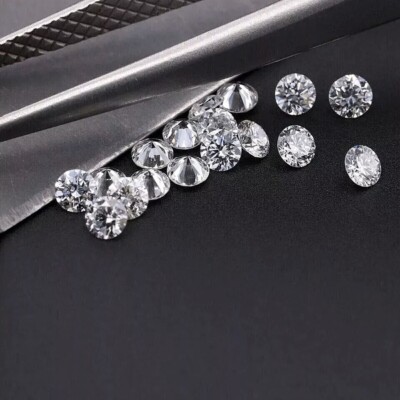 10 Stück Lose Lab-Grown Cvd Diamant 3.00 MM D Farbe If Klarheit Zertifizierte