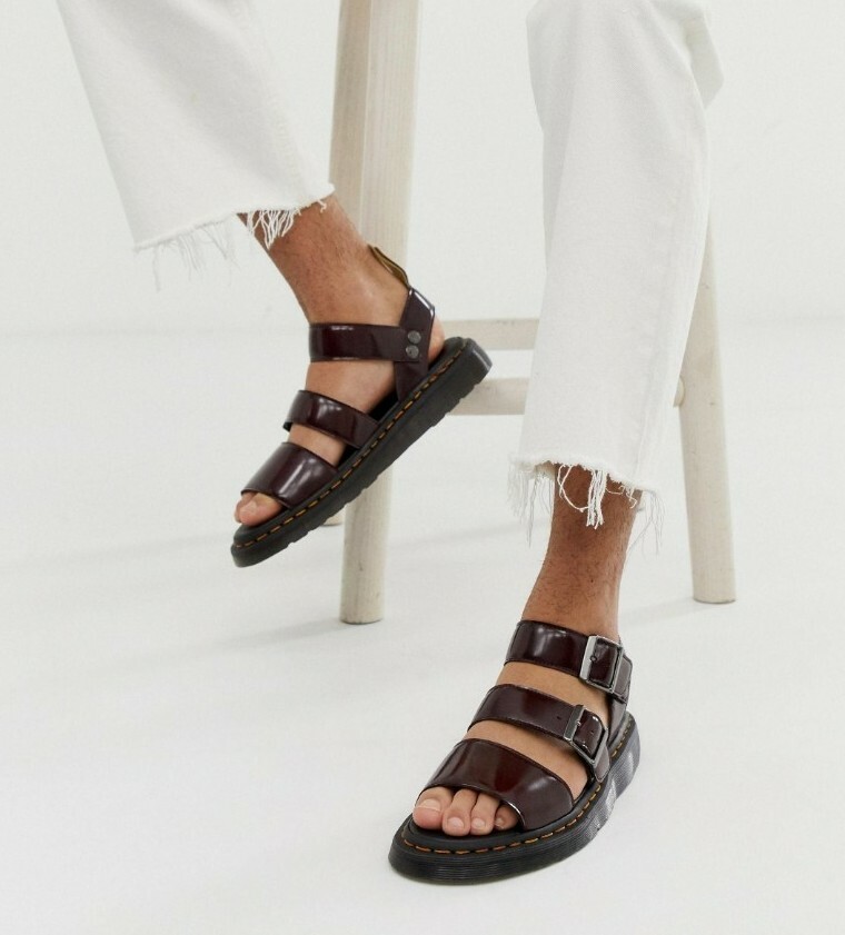 Vegan Gryphon Cherry Red Sandals Uk11 Eu46 for sale