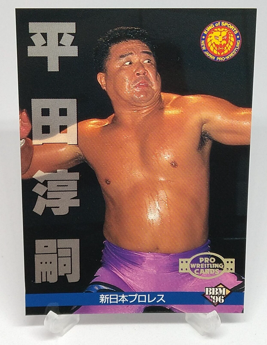 Junji Hirata New Japan Pro Wrestling Trading Card No.9 BBM 1996