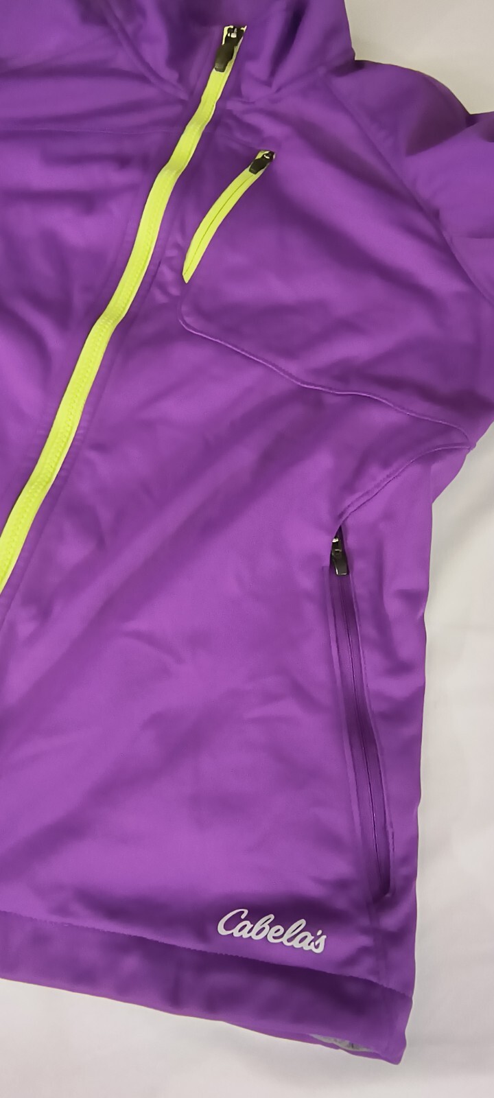 Cabelas XPG Softshell Jacket Windstopper Purple E… - image 7