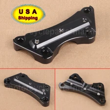 Gloss Black Handlebar Riser Top Clamp For Harley Road Glide King FLHRS FLHR FLHP