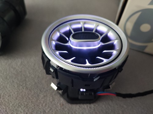 Mercedes W176 W177 W205 W213 C118 LED Raum Turbine Lüftungsschlitze - Bild 8 von 24