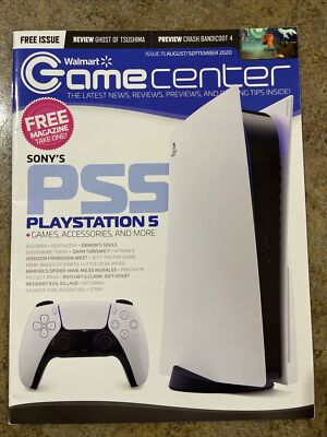 Walmart Game Center Issue 71 Aug/Sept 2020 PS5