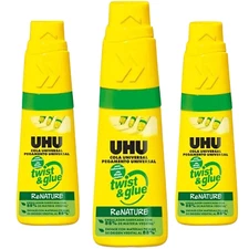 Twist & Glue RENATURE - Solvent Free, Multi Purpose Adhesive in a Plant Based, B