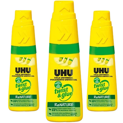 Twist & Glue RENATURE - Solvent Free, Multi Purpose Adhesive in a Plant Based, B