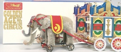 Steiff Golden Age Zirkuszug Circus Zirkus Zug Train komplett in OVP Neu