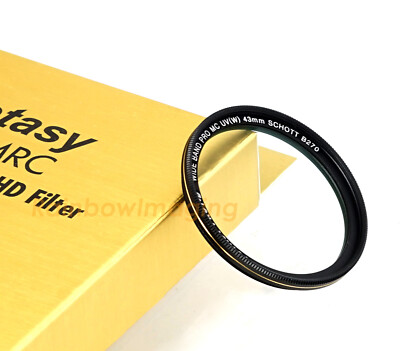 43mm Nano MRC HD Filter for Samsung NX 16mm f2.4 W16NB NX 20mm f2.8 W20NB Lens