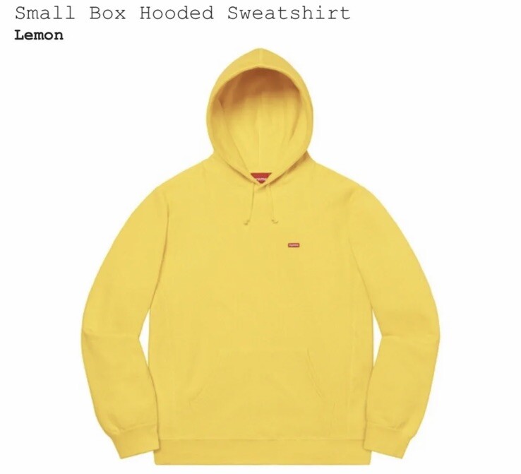 NEW Large Supreme Small Box Hooded Sweatshirt Lemon $148 | eBay NEW Large Supreme Small Box Hooded Sweatshirt Lemon $148 | eBay