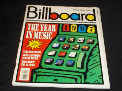 1998 JANUARY 3 BILLBOARD MAGAZINE - YEAR IN MUSIC COVER 100 CHARTS - O 12793
