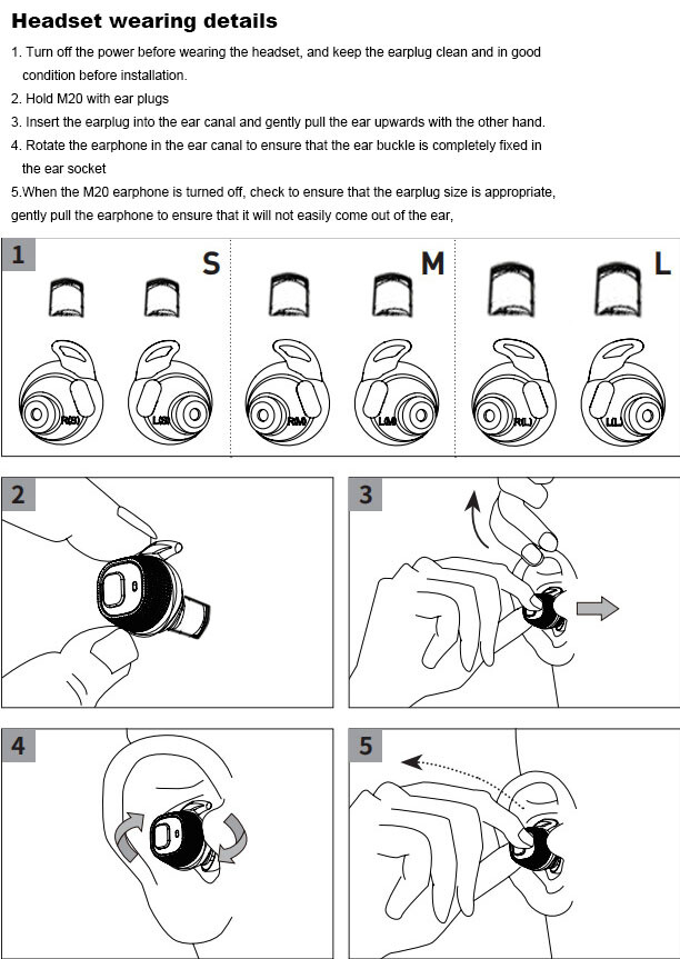 Earmor M20 Electronic Earplugs Shooting Ear Plugs Hunting Hearing