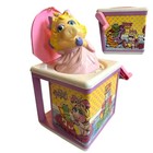 Vintage Jim Henson’s Muppet Babies Baby Miss Piggy Jack In The Box 1983 Works