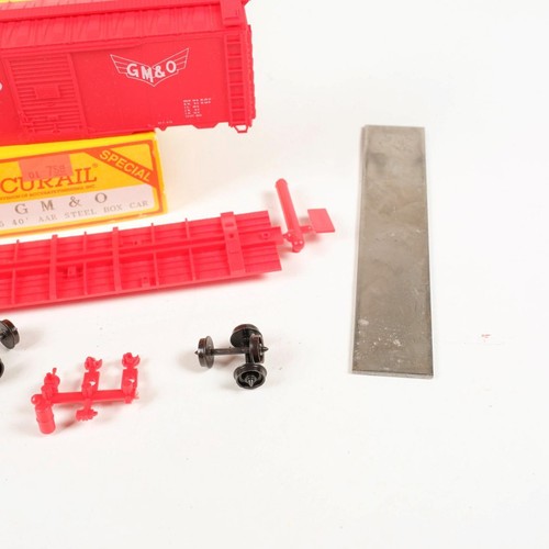 Accurail HO Scale Gulf Mobile & Ohio GM&O 40' AAR Steel Box Car Kit 1515 - Picture 4 of 4