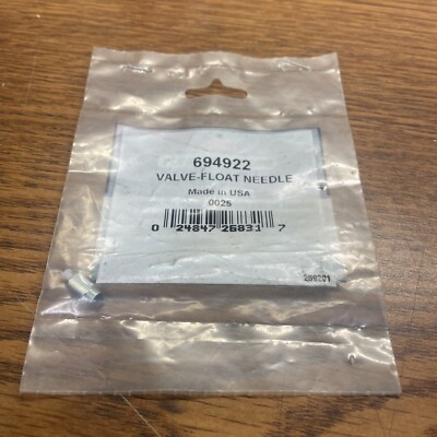 GENUINE Briggs & Stratton 694922 Float Needle Valve