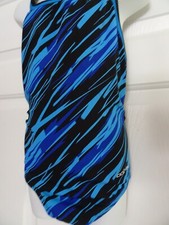 DOLFIN LADIES SIZE 28 Blue/Black N/S TRAINING PRACTICE SWIMSUIT XS LKN