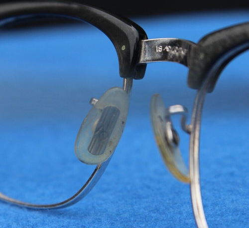 American Optical Vintage Malcolm X Eyeglasses Frames 1/10 12 KGF 6 - Picture 5 of 6
