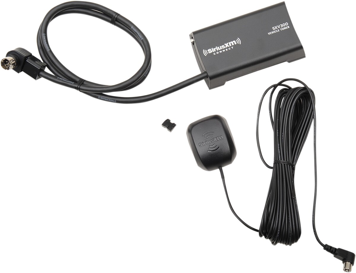 Jensen Black Sirius Xm Black MC Motorcycle Radio Adapter Kit