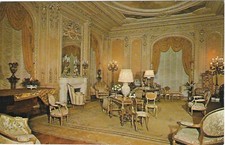 Vintage Florida Postcard Palm Beach Henry Flagler Museum Whitehall Louis XVI