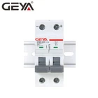 GEYA PV Solar DC Mini Circuit Breaker 2P MCB 6 10 16 25 32 40 50 63 80 100 125A