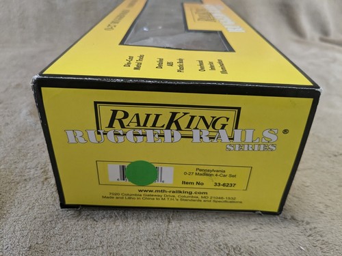 Rail King Rugged Rails Pennsylvania PRR Philadelphia Pass. Car From Set 33-6237 - Picture 2 of 21