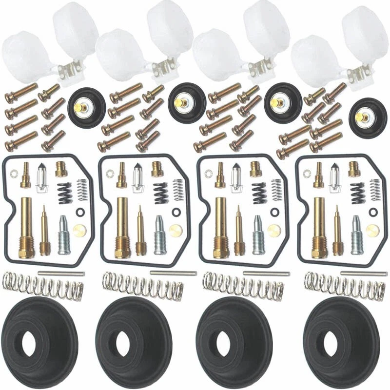 4X FOR KAWASAKI Concours ZG1000 1989-2006 carburetor repair kit diaphragm float - Изображение 3 из 3