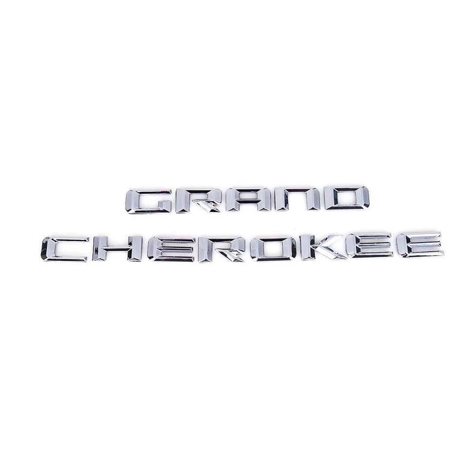 1X Placa de identificación OEM Mopar Grand Cherokee emblemas de altitud Jeep insignias cromadas Foto 3 de 4