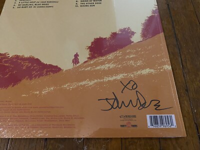 JOHN DOE the Westerner SEALED LP AUTOGRAPHED ART BY SHEPARD FAIREY X Knitters
