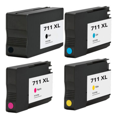 DRUCKER PATRONEN für HP 711 DesignJet T120 T520 T530 CZ133A CZ130A CZ1