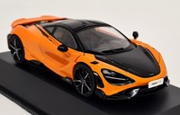 Solido 1/43 Mclaren 765LT V8 Biturbo Metallic Orange 2020 Diecast Model Car