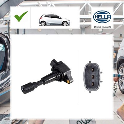 1x Hella Zündspule MAZDA 2 (DE_, DH_3) 1.3