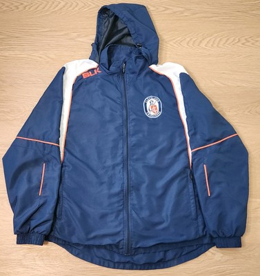 Cleveland Crusaders Windbreaker Jacket Adult XL Hockey Association Zip Hooded